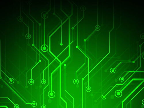 000国外炫彩几何科技电子电路背景图片设计素材 高清ai模板下载 0.24mb 科技 商务大全